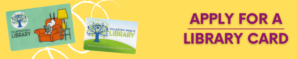 Apply for a library card