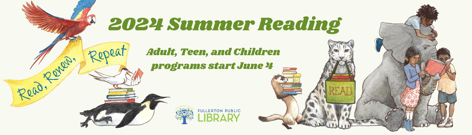 2024 Summer Reading Programs start June 4