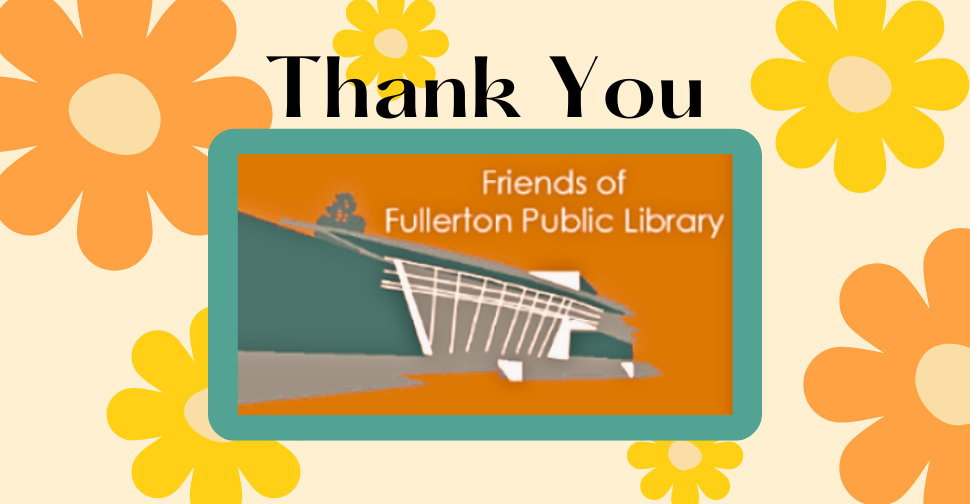 Friends of the Library Thank You Banner