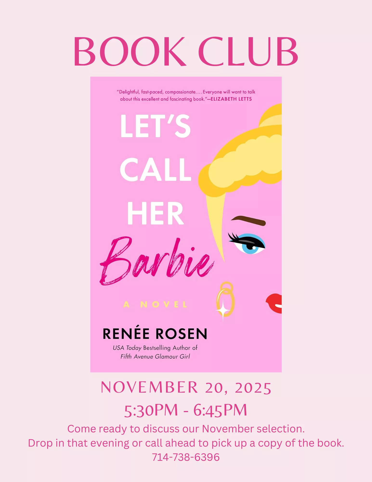 Let's Call Her Barbie