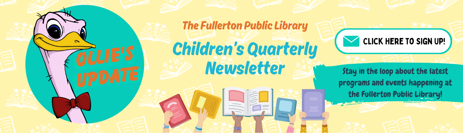 Children's Banner Advertising Children's Quarterly Newsletter